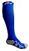 Blue Compression Socks for Women and Men by A-Swift - Best Running Sports Medical Graduated Nursing Socks - Suits Nurses Maternity Pregnancy Shin Splints - Below Knee High - Blue, Small