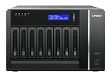 Qnap TS-879-PRO-US 8-Bay Tower NAS Server 2 GB DDRIII RAM SATA III USB 3.0