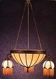 LAMPS BEAUTIFUL Victorian Style Inverted Hanging Pendant by Meyda Tiffany--Excellent customer service--see our feedback.
