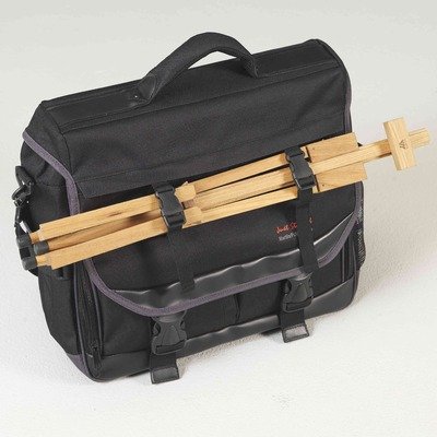 Martin Just Stow-it Ultimate Messenger Bag for the Arts, Black