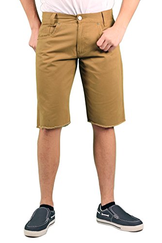 ENYCE Men's Valentino Twill Fray Short