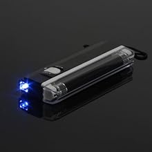 Trademark Innovations Blue Ridge Novelty Portable Blacklight, 6-Inch