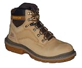 CAT Generator Mens Desert Brown Steel Toe Cap Safety Boots