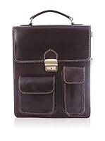 Roberta Rossi Portadocumentos (Marrón Oscuro)