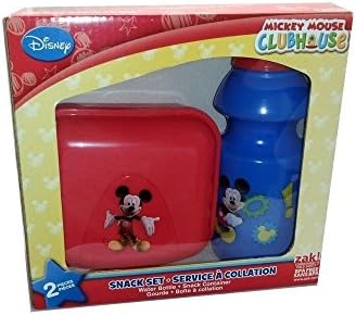 MICKEY MOUSE CLUBHOUSE Snack Container & Drink Bottle Set