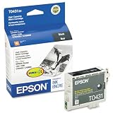 EPST043120 Replacement Ink Cartridge for Stylus C84, & Others, High-Capacity Black