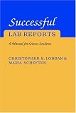 Successful Lab Reports: A Manual for Science Students