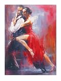 Kunstdruck Poster: Pedro Alvarez "Tango Nuevo I" 60 x 80