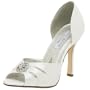 Liz Rene Couture Women's Giselle Dyeable Pump,White,9.5 M