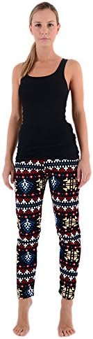 Linda Michael Women's Fur Lined Winter Leggings (L/XL, L-118/1)