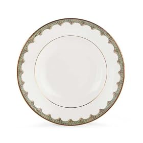 Lenox Mattonella Bone China Gold Banded Pasta Bowl Rim Soup by Lenox