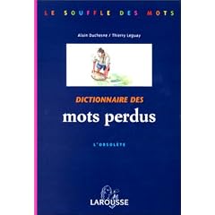 DICT.DES MOTS PERDUS