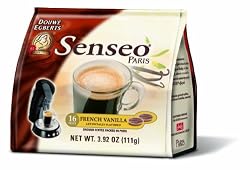 Senseo Paris French Vanilla Coffee, 16-Count Pods (Pack of 6)