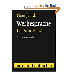 Werbesprache: Ein Arbeitsbuch