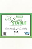 ByAnnie's Soft and Stable Fabric, 36 by 58-Inch, White