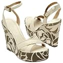 BCBGMAXAZRIA Women's Drusas (Off White Leather 7.0 M)