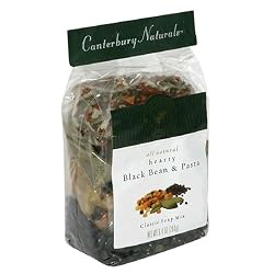 Canterbury Naturals  Black Bean& Pasta Soup Mix, 8.4-Ounce Bags (Pack of 6)