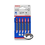 Bosch 118B 3-Inch 14-Tooth Jig Saw Blades (5-Pack)