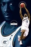Washington Wizards (Gilbert Arenas) Sports Poster Print - 24