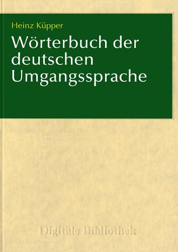 W�rterbuch der deutschen Umgangssprache