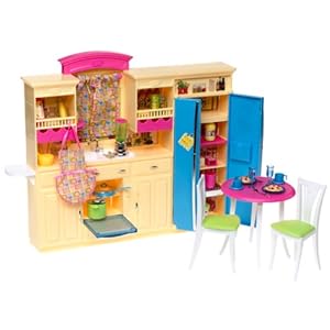 barbie kitchen playset