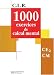 C.L.R. : 1000 exercices de calcul mental, CE2 CM (Manuel)