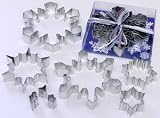 Snowflake Cookie Cutter Set - 8 pcs