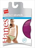 Hanes Women's Perfect Panty Opaque Hi-Cut Panties 2 Pack