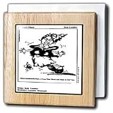 Cross Your Heart Hope To Die Bra Mistake - 6 Inch Tile Napkin Holder