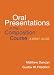Books : Oral Presentations in the Composition Course: A Brief Guide