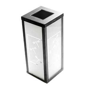 Reflection Effect Dragonflies Lantern Solar Powered Light by 