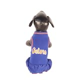 NCAA Florida Gators Cheerleader Dog Dress (Team Color, X-Small)