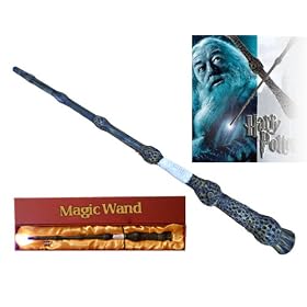 NEW buy HARRY POTTER Dumbledore LED LIGHT UP MAGIC WAND PROP-004(free tattoo)