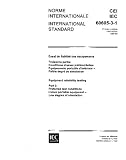 IEC 60605-3-1 Ed. 1.0 b:1986, Equipment reliability testing. Part 3: Preferred test conditions. Indoor portable equipment - Low degree of simulation