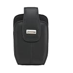 BlackBerry 8800 Series Lambskin Leather Swivel Holster, Pitch Black