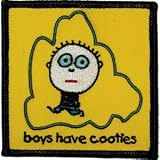 David and Goliath Artist Patch - Boys Stupid Cooties