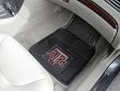 Texas A&M Aggies 24" x 18" Heavy Duty 2-Piece Vinyl Car Mats Heavy Duty Vinyl 2 Pc Car Floor Mat