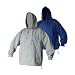 Dita Hooded Top (Medium Grey)