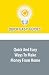 Quick And Easy Ways To Make Money From Home