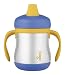 Thermos Foogo Insulated Stainless Steel Juice Cup with Handle, Blue, 200 ml