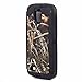 Huaxia Datacom Camo Grass Defender Military Grade Hybrid Case w/ Holster and Belt Clip For Samsung Galaxy S4 SIV I9500 - Black