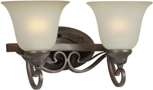 Forte Lighting 5346-02-32 Antique Bronze Traditional / Classic 16.5Wx9Hx8.75E Indoor Up Lighting Wa