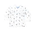 Nature's Nursery Long Sleeve Side Snap T - 3-6M Print