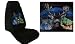 Elk Deer Fish Truck SUV Print Seat Covers 2 Black Universal Vehicle Bucket Seatcovers
