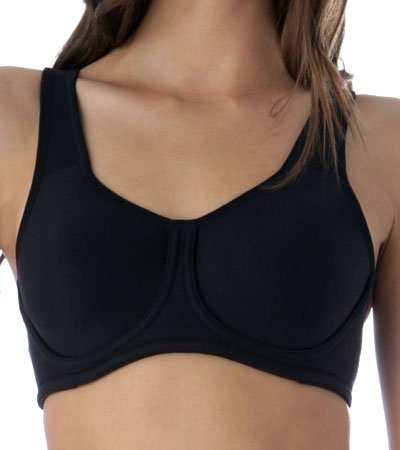 Donna Karan Underwire Sports Bra (35137) 32D/Black