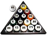 Pool Billiard Ball Set NCAA Team - Missouri - NCAA Team