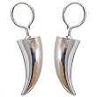 Beautiful Earrings in Sterling Silver 2.25 inches (ers275)