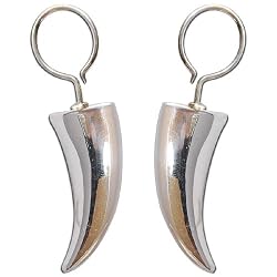 Beautiful Earrings in Sterling Silver 2.25 inches (ers275)