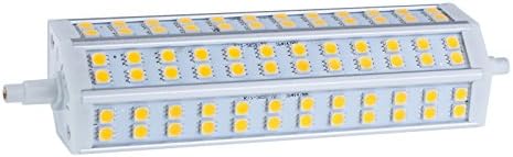 Leapair 25W R7S J78 Halogen Replacement Dimmable Corn Light Bulb 72LED 5050SMD Lamp Spotlight Warm White 3000K Floodlight Workshop Lighting Replacement