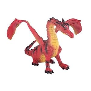 Bullyland 63875 - Soft Drache rot 35cm